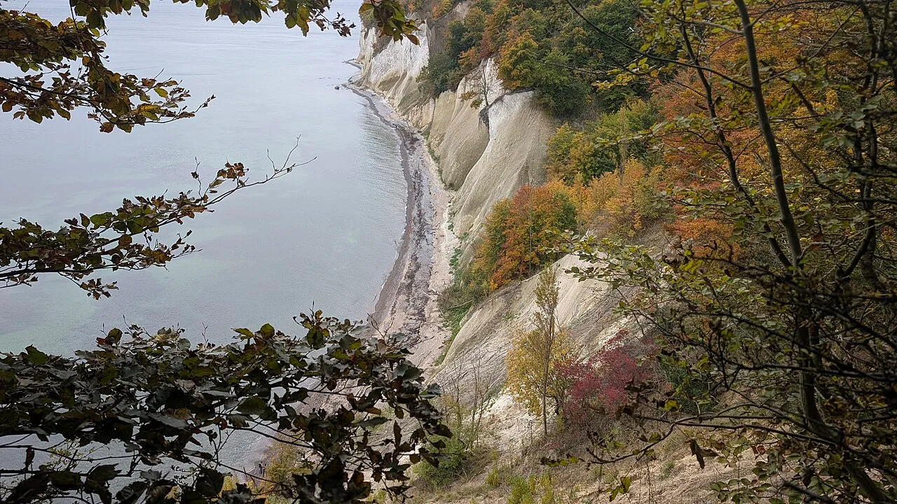 Steilküste aus Kreide